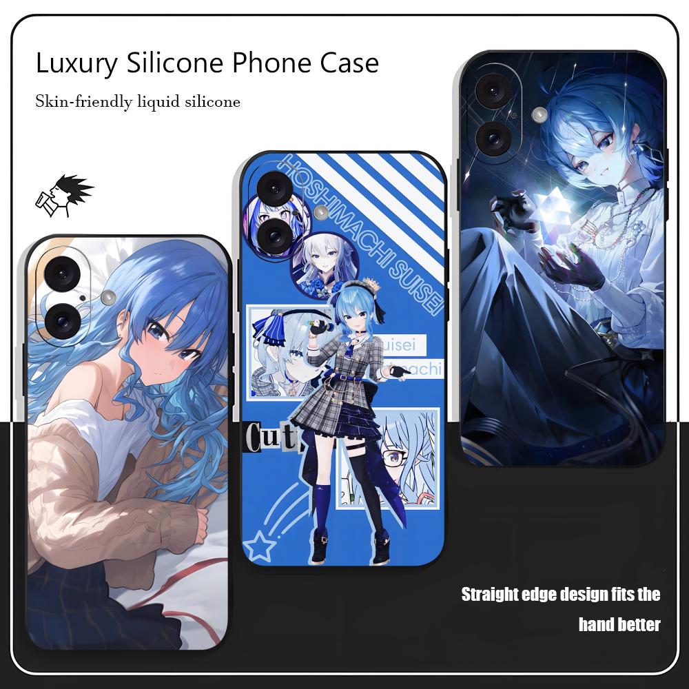 Mini Pc Case - Coque de téléphone virtuelle Hoshimachi Suisei