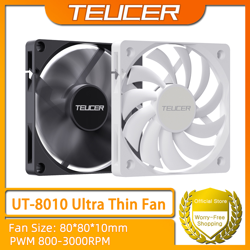 Pc Chassis - TEUCER UT-8010 ventilateur de châssis Ultra-mince