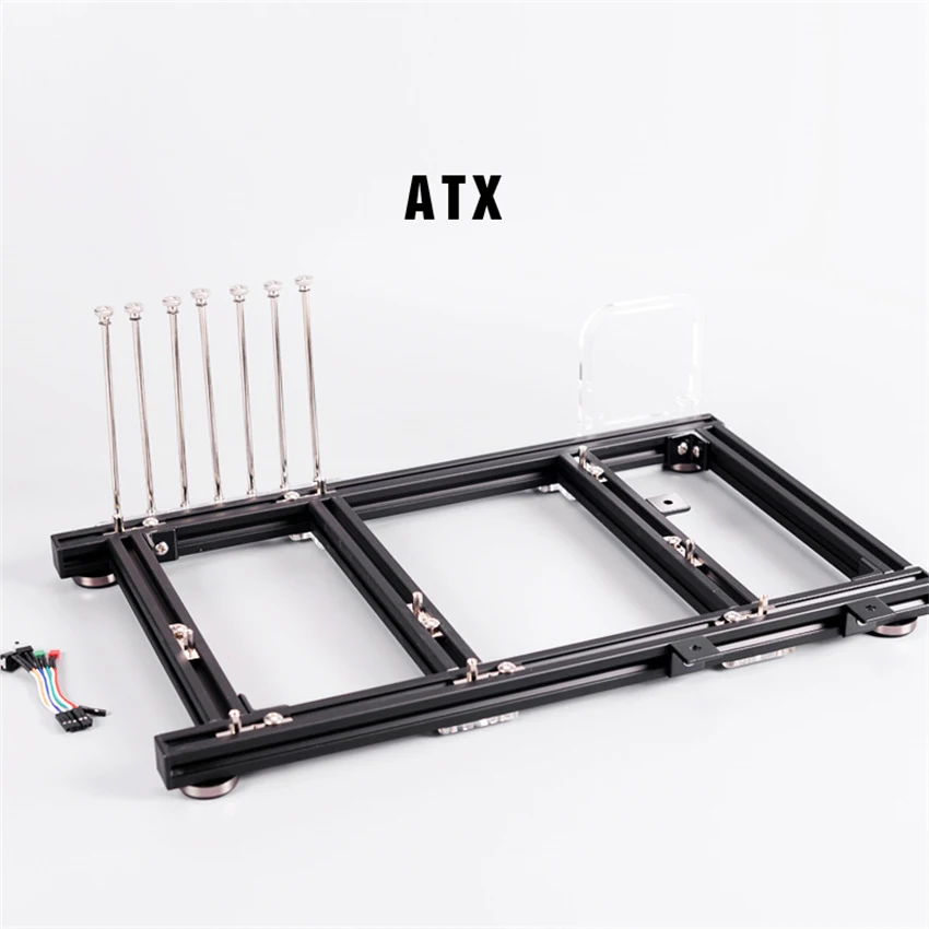 Aluminum Open Frame Test Bench Water Cooling - Banc de Test ATX PC, boîtier