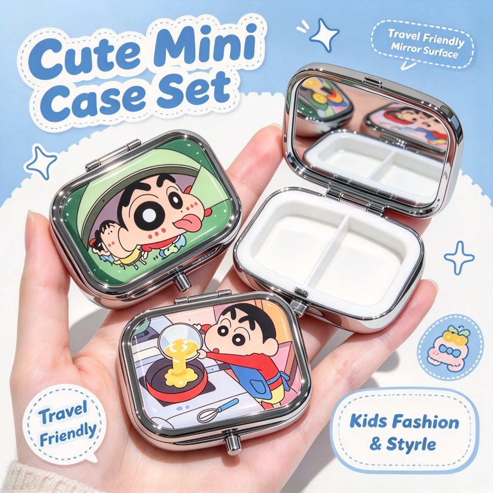 Case Fans - Boîte en métal miniature scellée Crayon