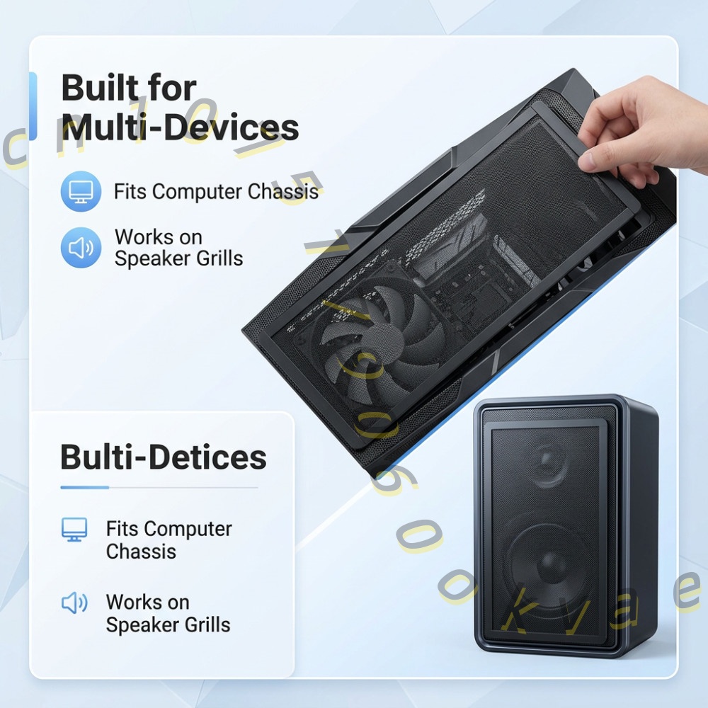 Grille de protection magnétiqu - Dust Filter Pc avis et prix